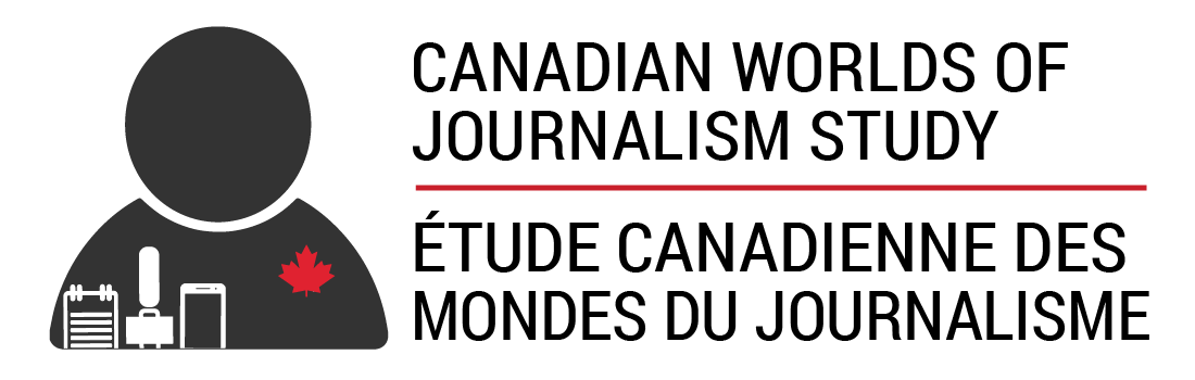 Canadian Worlds of Journalism Study | Étude canadienne des Mondes du Journalisme