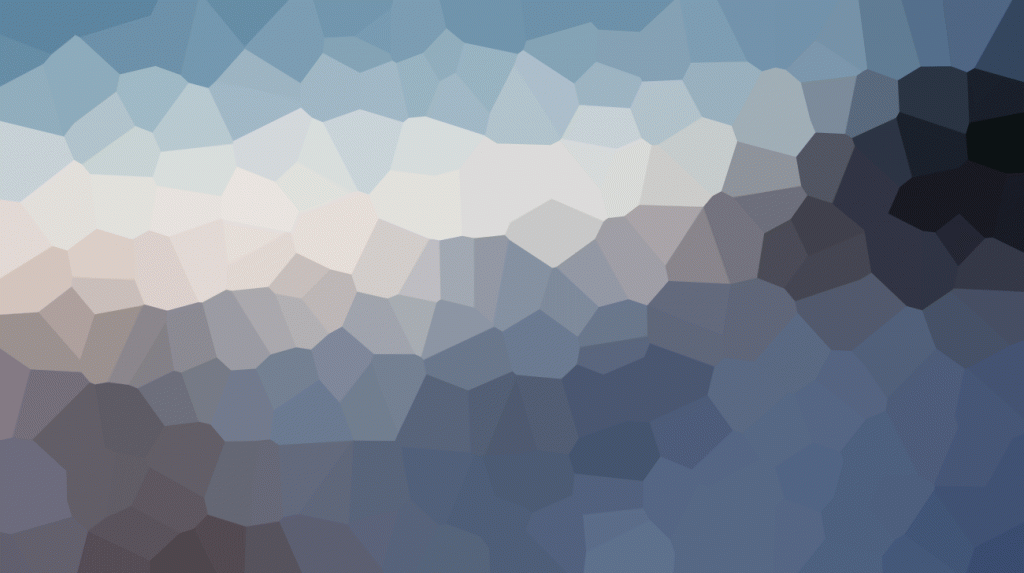 A decorative image of shades of blue, white and grey.